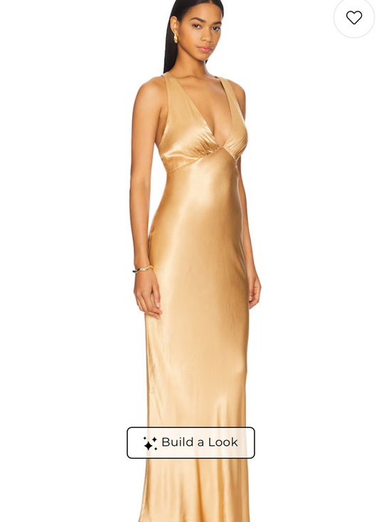 Shona Joy Dresses & Skirts - Shona Joy Oliviera Plunge cross back Maxi Dress